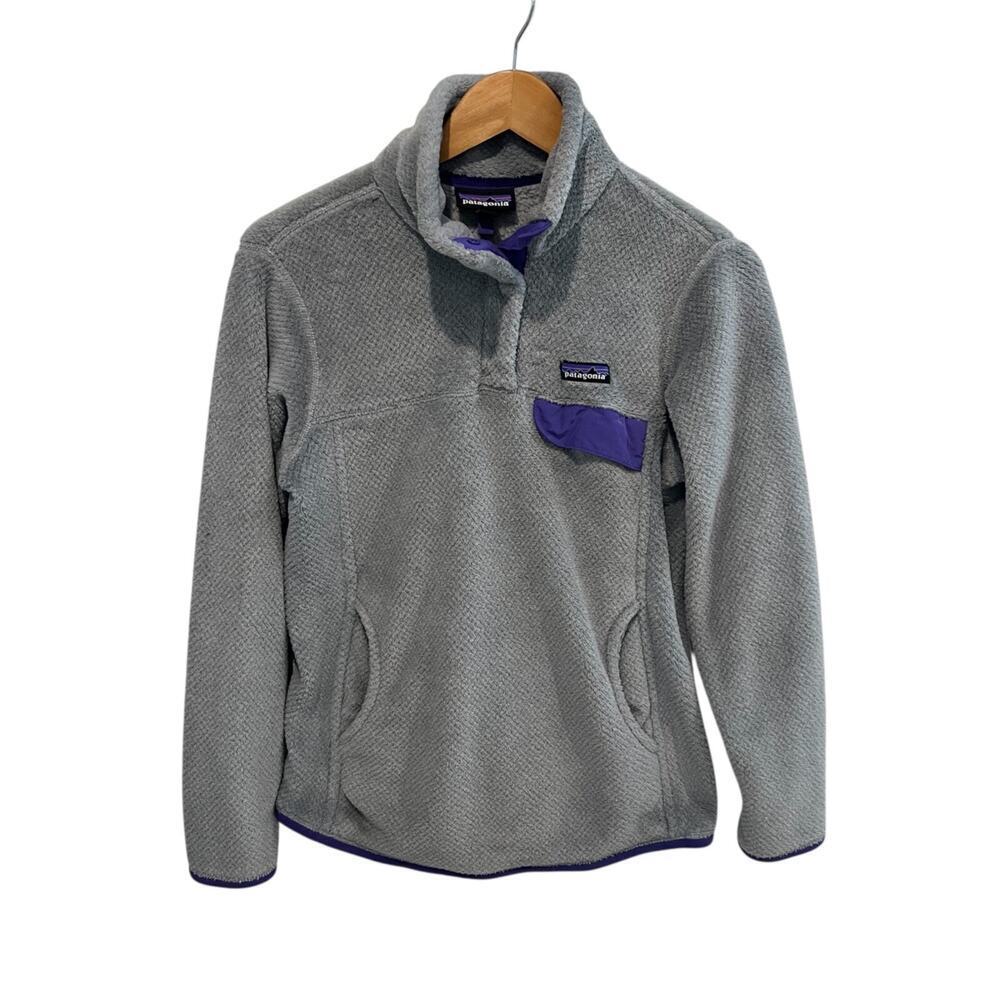 Patagonia Re-Tool Snap-T Fleece Pullover Women's Medium Pullover Outdoor Hiking